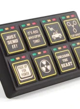 Haltech 2x4 8 Button CAN Keypad                                     - HT-011501 - Image 2