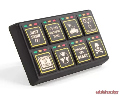 Haltech 2x4 8 Button CAN Keypad - HT-011501