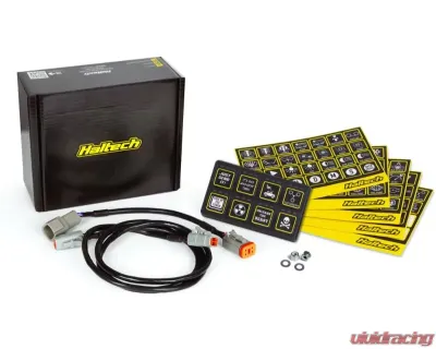 Haltech 2x4 8 Button CAN Keypad - HT-011501