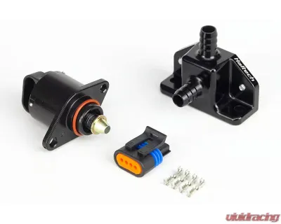 Haltech Idle Air Control Kit Billet 2 Port Housing w/ 2 Screw Style Motor - HT-020305
