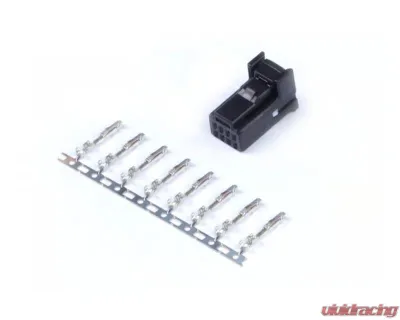 Haltech 8 Pin Black Tyco Plug and Pins Only - HT-030003