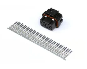 Haltech AMP 34 Pin 4 Row 3 Keyway Superseal Connector Plug and Pins Only