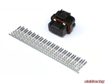 Haltech AMP 34 Pin 4 Row 3 Keyway Superseal Connector Plug and Pins Only - HT-030009