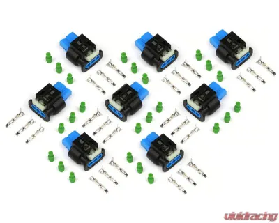 Haltech Ignition Coils Plug and Pins Only Set of 8 Ford Coyote 5.0L 2nd Generation  2015-2017 - HT-030403