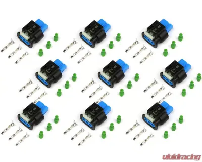 Haltech Ignition Coils Plug and Pins Only Set of 8 Ford Coyote 5.0L 2nd Generation  2015-2017 - HT-030403