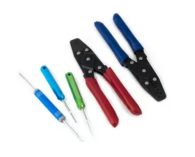 Haltech Dual Crimper Set w/ 3 Pin Removal Tools