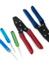 Haltech Dual Crimper Set w/ 3 Pin Removal Tools                                     - HT-070300 - Image 2