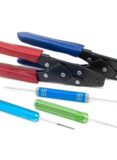 Haltech Dual Crimper Set w/ 3 Pin Removal Tools                                     - HT-070300 - Image 2