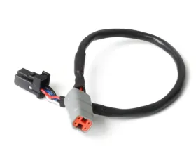 Haltech Elite CAN Cable DTM-4 to 8 pin Black Tyco 600mm 24