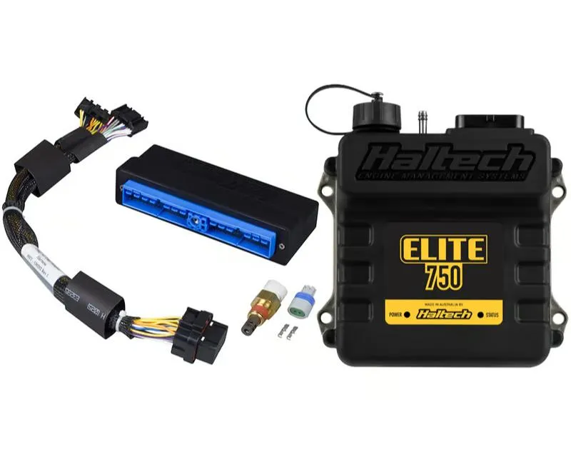 Haltech Elite 750 w/ Plug 'n' Play Adaptor Harness Kit Nissan Patrol Y60 & Y61 (TB45) - HT-150661