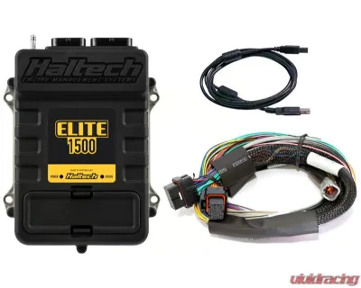 Haltech Elite 1500 w/ Basic Universal Wire-in Harness Kit - HT-150902