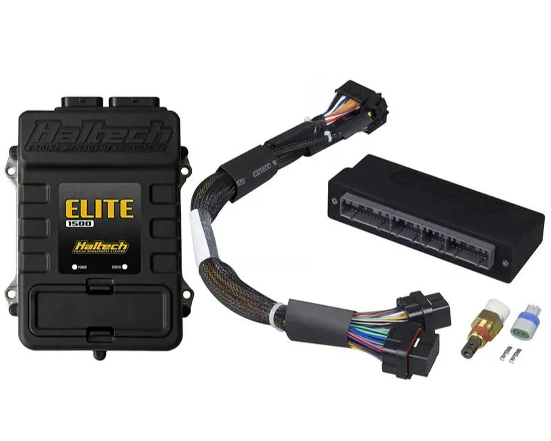 Haltech Elite 1500 w/ Plug 'n' Play Adaptor Harness Kit Mitsubishi EVO 4-8 (5 Speed) - HT-150945