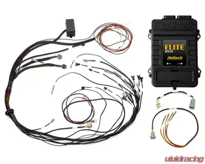 Haltech Elite 1500 w/ Flying Lead Ignition Terminated Harness Kit Mazda 13B S4/5 CAS - HT-150975