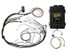 Haltech Elite 1500 w/ Flying Lead Ignition Terminated Harness Kit Mazda 13B S6-8 CAS