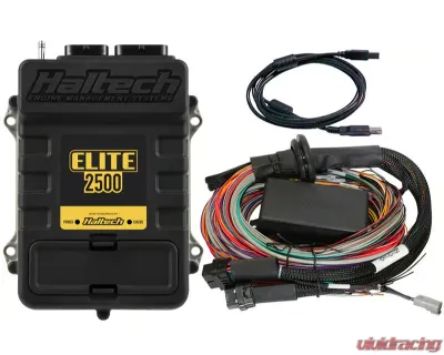 Haltech Elite 2500 Premium w/ Universal Wire-in Harness Kit - HT-151305