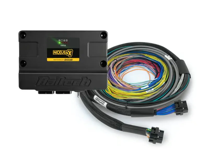 Haltech ECU w/ Wire-in Harness Universal 2.5m (8') Nexus S3 - HT-213200