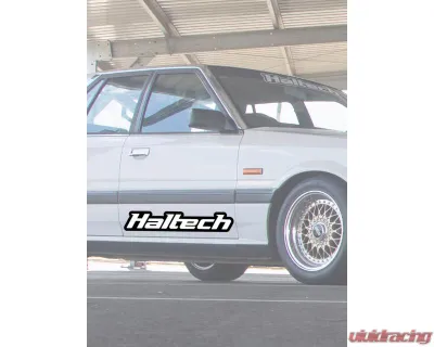 Haltech Logo Sticker Black and White 200mm | 8 - HT-300111