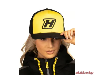 Haltech Snap Back Yellow with H Logo - HT-301003