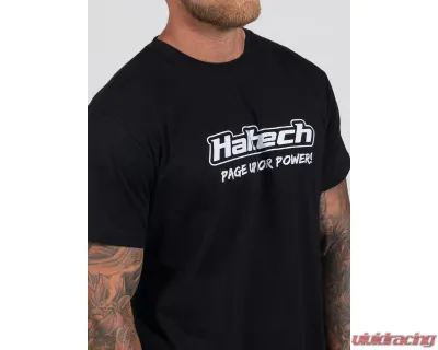 Haltech "Classic" T-Shirt Black L - HT-301640BL