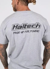 Haltech Classic T-Shirt Grey 5XL                                     - HT-301640G5XL - Image 3