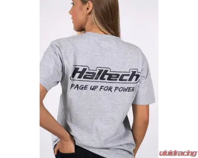 Haltech Classic T-Shirt Grey 5XL - HT-301640G5XL