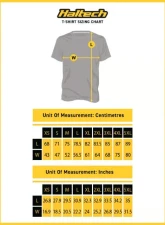 Haltech Classic T-Shirt Grey 5XL                                     - HT-301640G5XL - Image 6