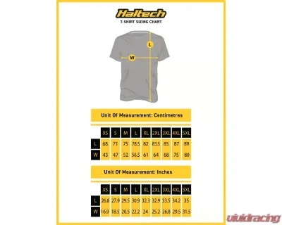 Haltech Classic T-Shirt Grey 5XL - HT-301640G5XL