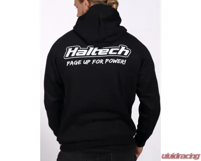 Haltech "Classic" Hoodie Black S - HT-301910BS
