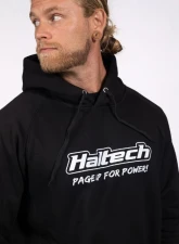 Haltech "Classic" Hoodie Black S                                     - HT-301910BS - Image 5