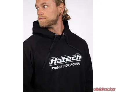 Haltech "Classic" Hoodie Black S - HT-301910BS