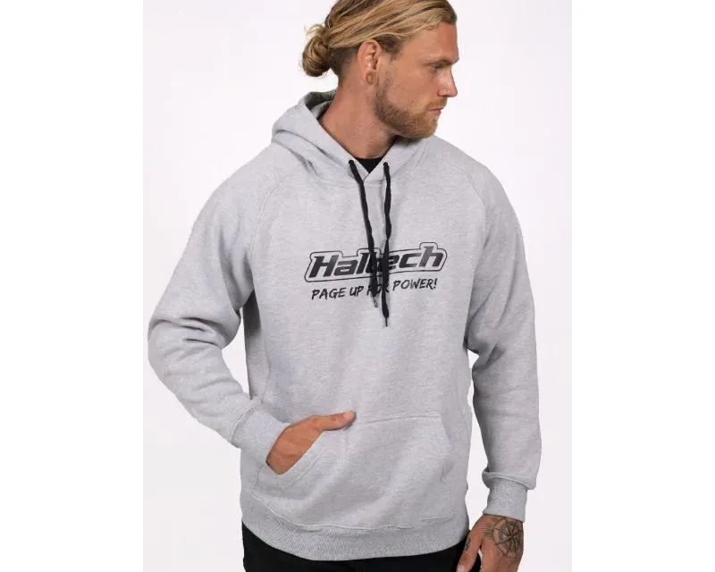 Haltech "Classic" Hoodie Grey M - HT-301910GM