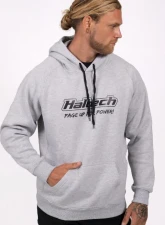 Haltech "Classic" Hoodie Grey L                                     - HT-301910GL - Image 7