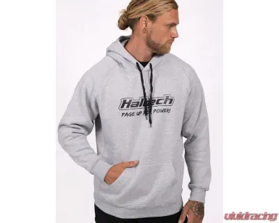 Haltech "Classic" Hoodie Grey L - HT-301910GL