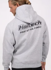 Haltech "Classic" Hoodie Grey L                                     - HT-301910GL - Image 2