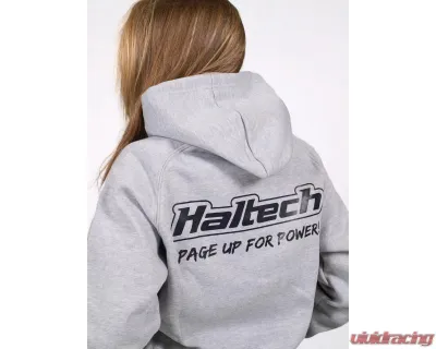 Haltech "Classic" Hoodie Grey L - HT-301910GL