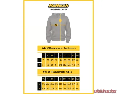 Haltech "Classic" Hoodie Black Pink 4XL - HT-301910P-4XL