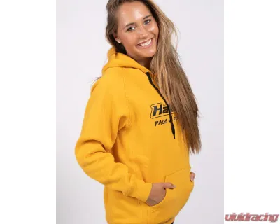 Haltech "Classic" Hoodie Yellow 2XL - HT-301910Y2XL