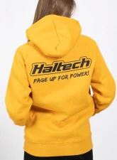 Haltech "Classic" Hoodie Yellow 2XL                                     - HT-301910Y2XL - Image 4