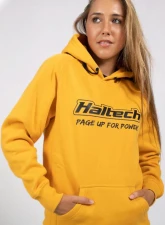 Haltech "Classic" Hoodie Yellow 2XL                                     - HT-301910Y2XL - Image 6