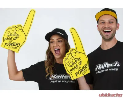 Haltech "Page Up for Power" Foam Finger - HT-309023