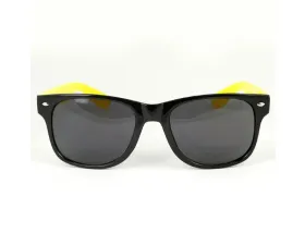 Haltech Sunglasses Black and Yellow