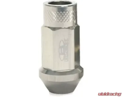 Blox Racing Silver Single 12x1.5mm Street Series Forged Lug Nuts - BXAC-00102-SSSI