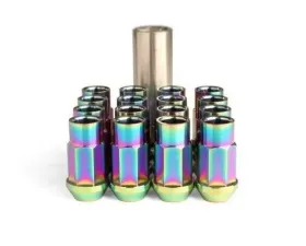 Blox Racing 12x1.5mm 7-sided Forged Ti Lug Nut 16pcs