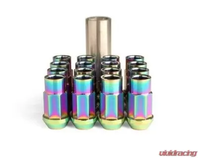 Blox Racing 12x1.5mm 7-sided Forged Ti Lug Nut 16pcs - BXAC-00132