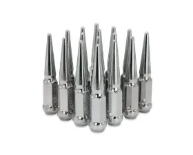 Blox Racing 16pc Chrome 12 x 1.5mm Spike Forged Lug Nuts