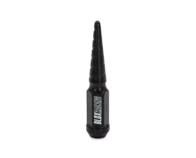 Blox Racing Single-Piece Twist  Flat Black 12 x 1.5mm Spike Forged Lug Nuts