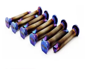 Blox Racing 10pc Burnt Xtreme Titanium Wheel Studs Honda