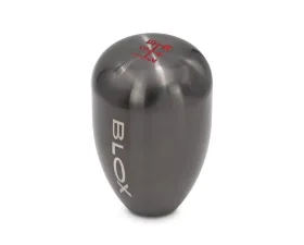 Blox Racing Gun Metal 10x1.25mm 5-Speed Billet Shift Knob