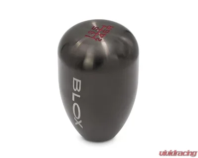 Blox Racing Gun Metal 10x1.5mm 6-Speed Billet Shift Knob - BXAC-00202