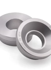Blox Racing Silver 2-Piece Billet Aluminum Solid Shifter Bushing Honda | Acura B-Series Transmissions 1988-2001                                     - BXAC-00322-SI - Image 2